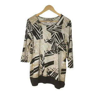 Chico’s Abstract Print Blouse